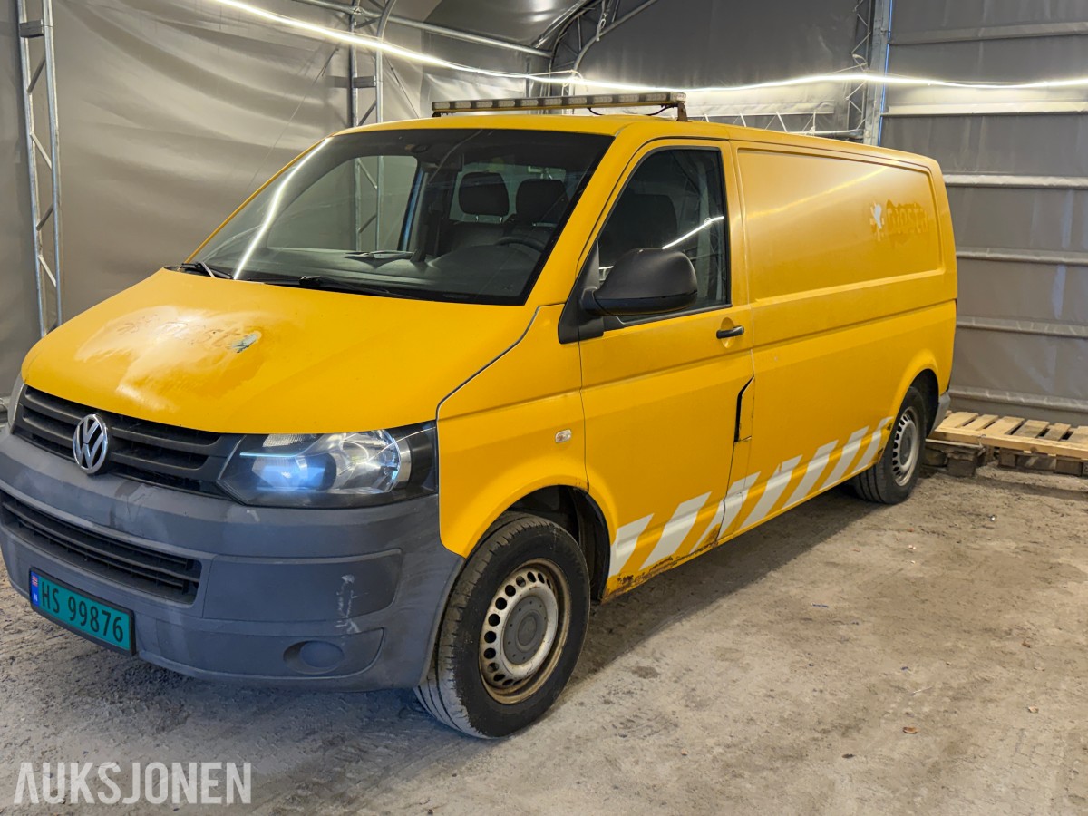 2012 Volkswagen TRANSPORTER 2.0-140 D 4MOTION HENGERFESTE REPRASJONSOBJEKT