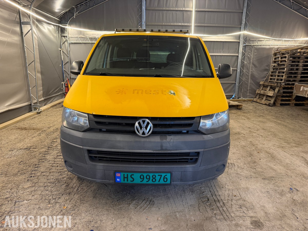 2012 Volkswagen TRANSPORTER 2.0-140 D 4MOTION HENGERFESTE REPRASJONSOBJEKT