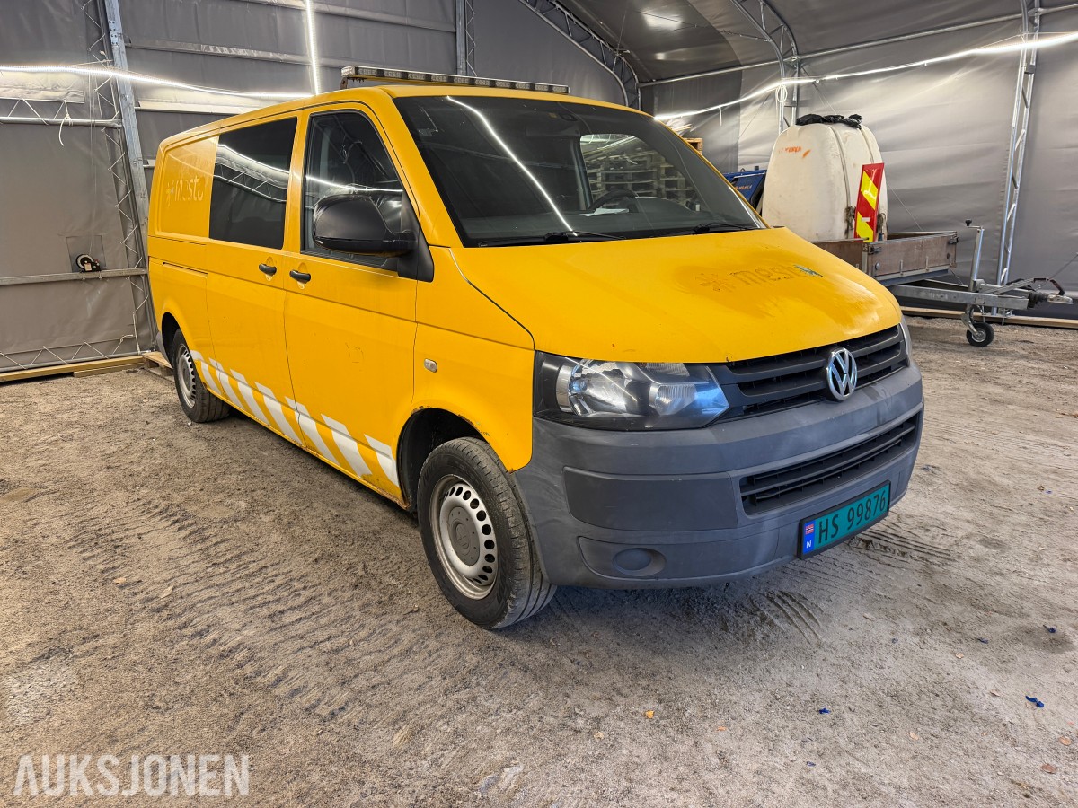 2012 Volkswagen TRANSPORTER 2.0-140 D 4MOTION HENGERFESTE REPRASJONSOBJEKT