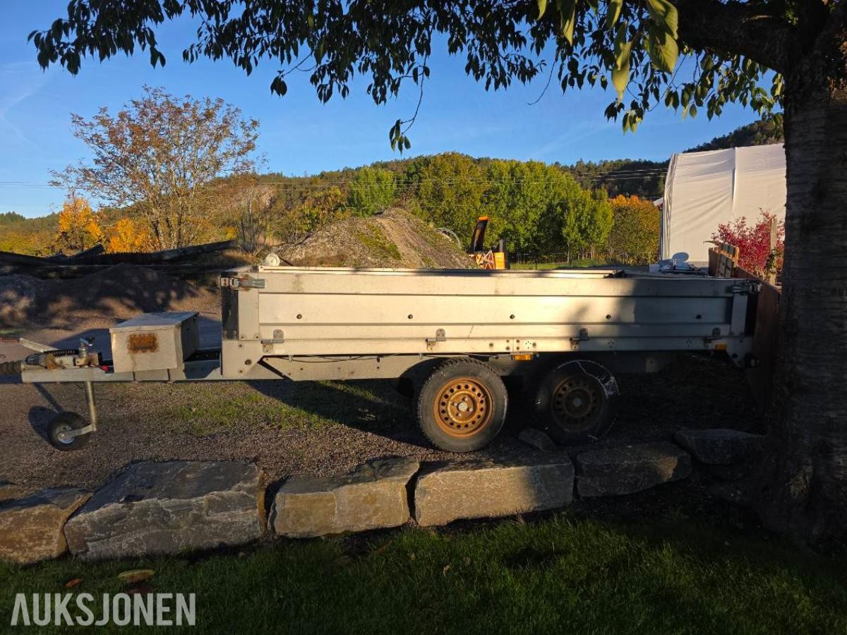 2012 GAUPEN D2030N tilhenger – 2 000 kg – høye snekrede grinder