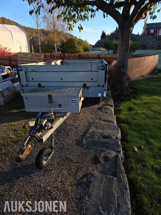 2012 GAUPEN D2030N tilhenger – 2 000 kg – høye snekrede grinder