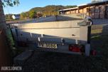 2012 GAUPEN D2030N tilhenger – 2 000 kg – høye snekrede grinder