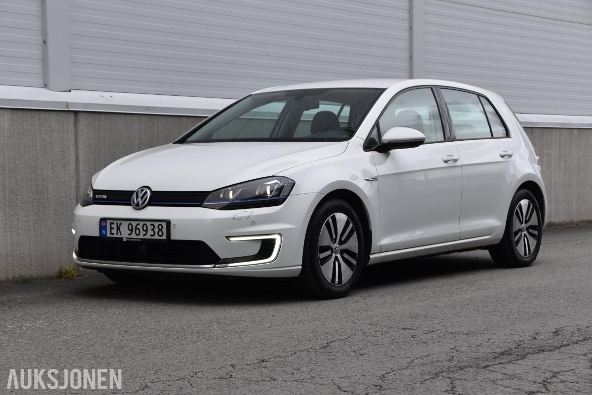 2016 Volkswagen E-Golf Premium Package S+V hjul, Eu-godkjent til april 2028