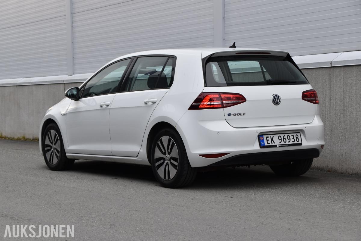 2016 Volkswagen E-Golf Premium Package S+V hjul, Eu-godkjent til april 2028