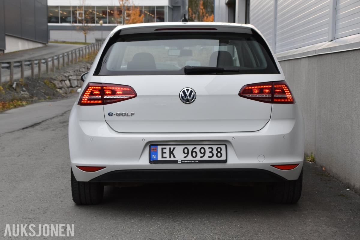 2016 Volkswagen E-Golf Premium Package S+V hjul, Eu-godkjent til april 2028