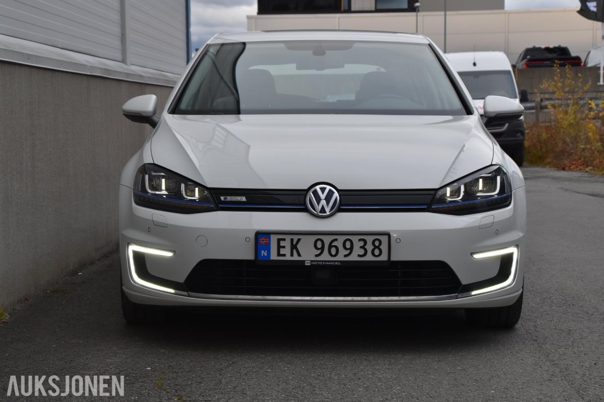 2016 Volkswagen E-Golf Premium Package S+V hjul, Eu-godkjent til april 2028