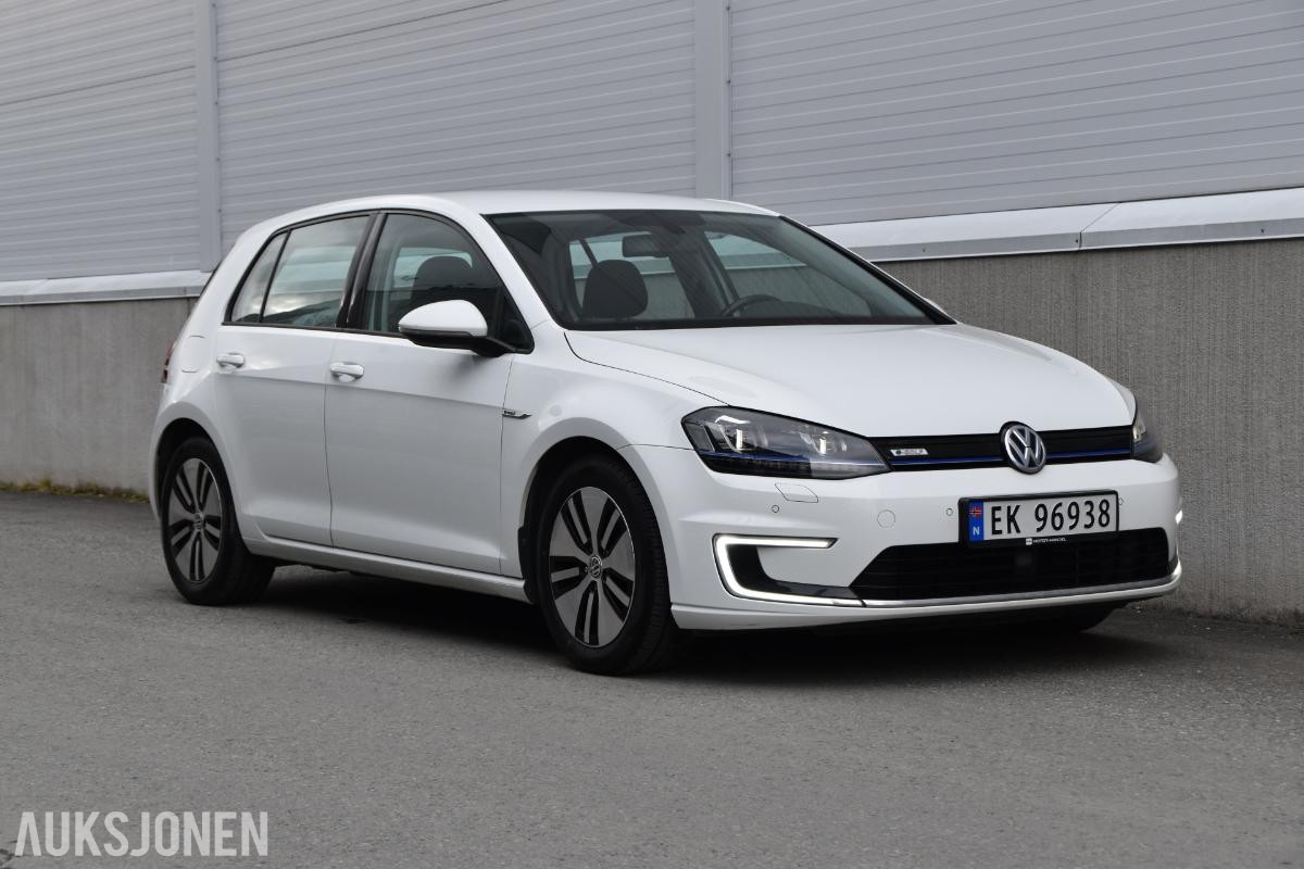 2016 Volkswagen E-Golf Premium Package S+V hjul, Eu-godkjent til april 2028