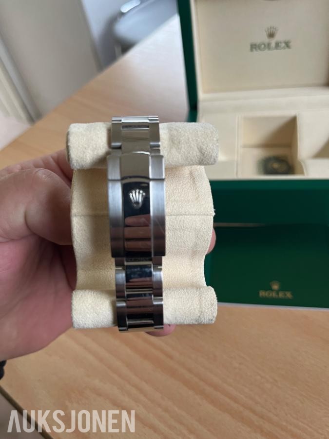 2017 Rolex Datejust 36 ref. 116200 – svart skive – Oyster-lenke