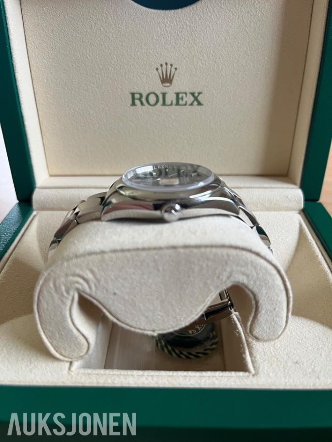 2017 Rolex Datejust 36 ref. 116200 – svart skive – Oyster-lenke