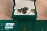 2017 Rolex Datejust 36 ref. 116200 – svart skive – Oyster-lenke