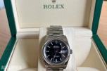 2017 Rolex Datejust 36 ref. 116200 – svart skive – Oyster-lenke