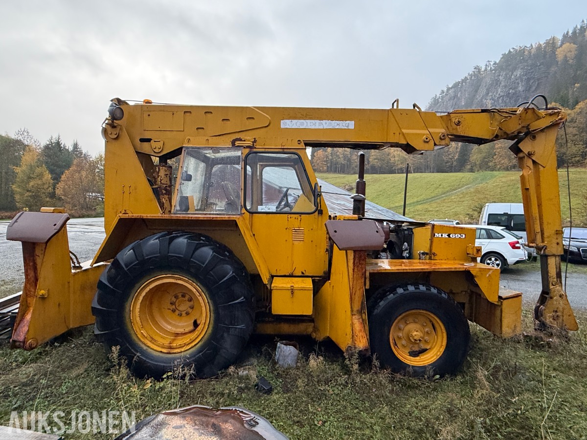 1980 Volvo MK 693 Kran / Baklaster - 7 tonn løftekapasitet