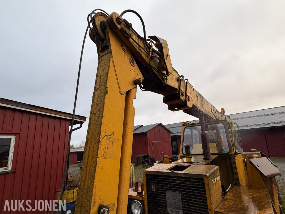 1980 Volvo MK 693 Kran / Baklaster - 7 tonn løftekapasitet