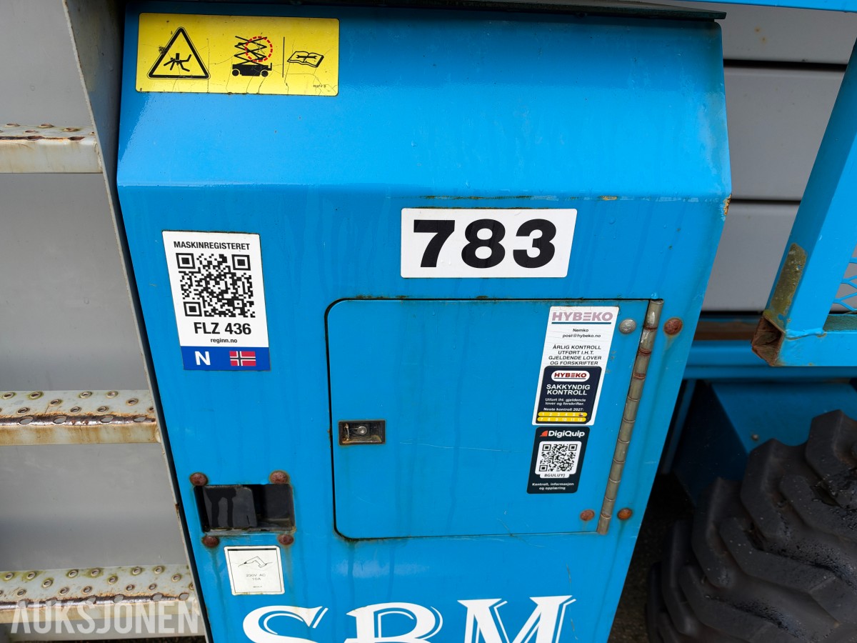 2008 Genie GS-3384 RT - terrenggående sakselift - 4x4