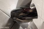 Parti med 9 stk. Yamaha-propeller i diverse størrelser og utførelser