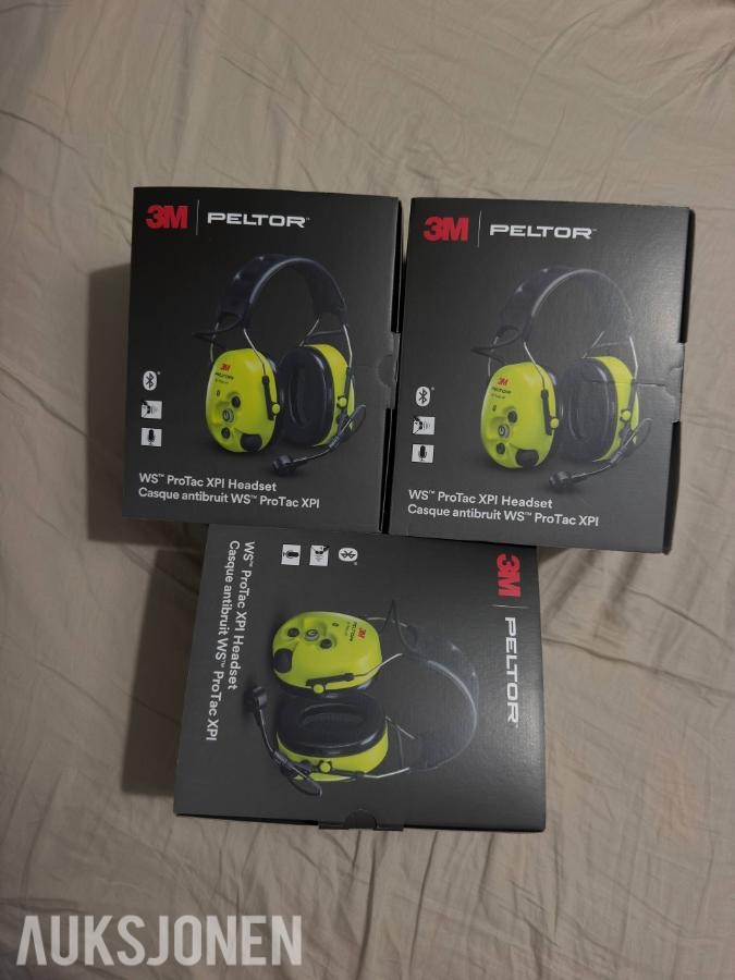 (3STK) 3M Peltor WS ProTac XPI FLX2
