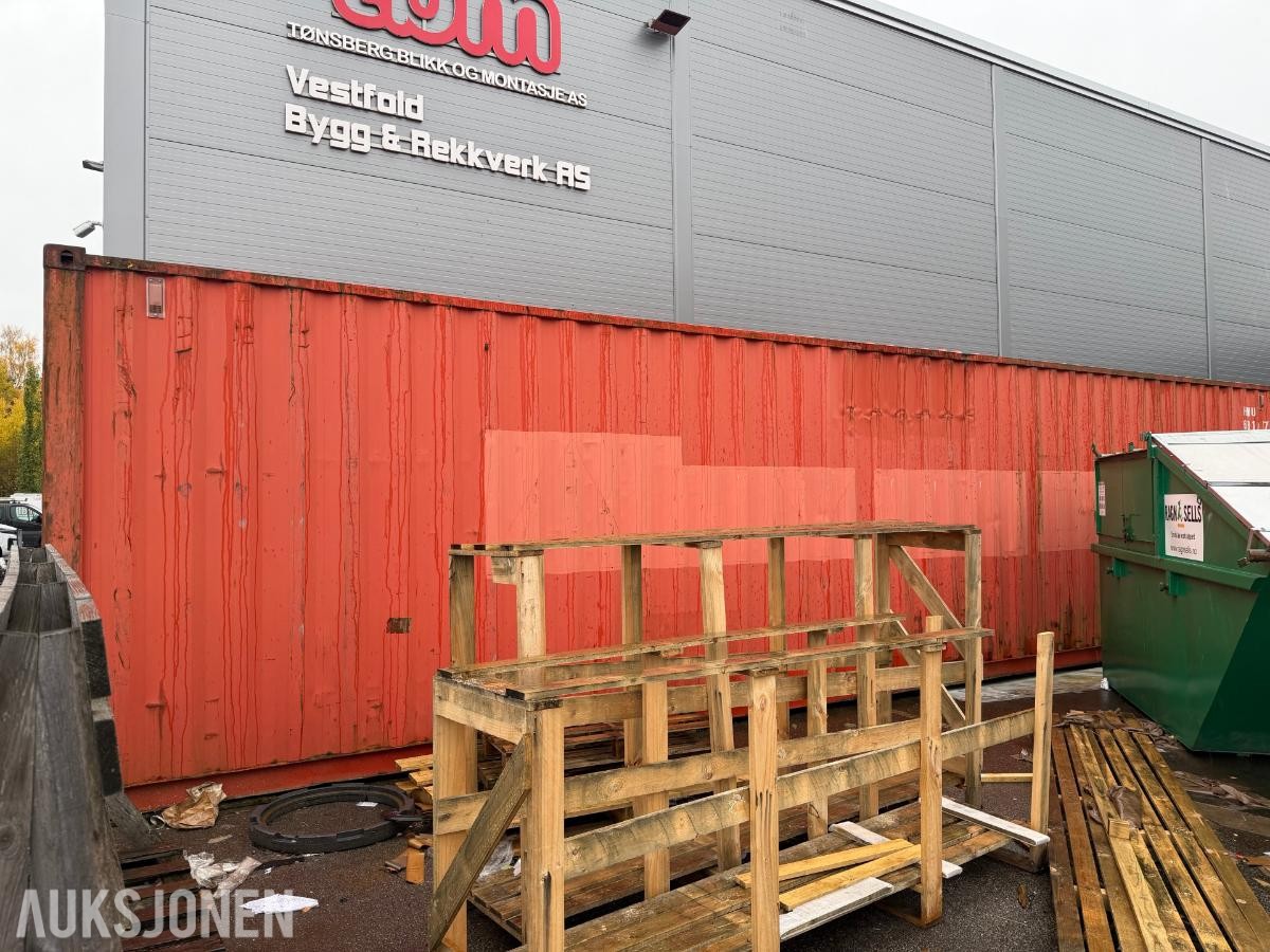 40 fot High Cube container – 2004-modell – 76,3 m³ – Lagercontainer 