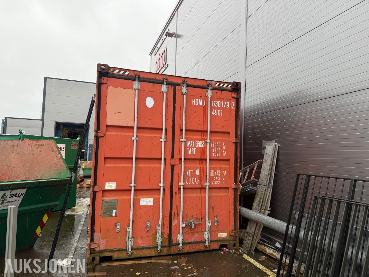 40 fot High Cube container – 2004-modell – 76,3 m³ – Lagercontainer 
