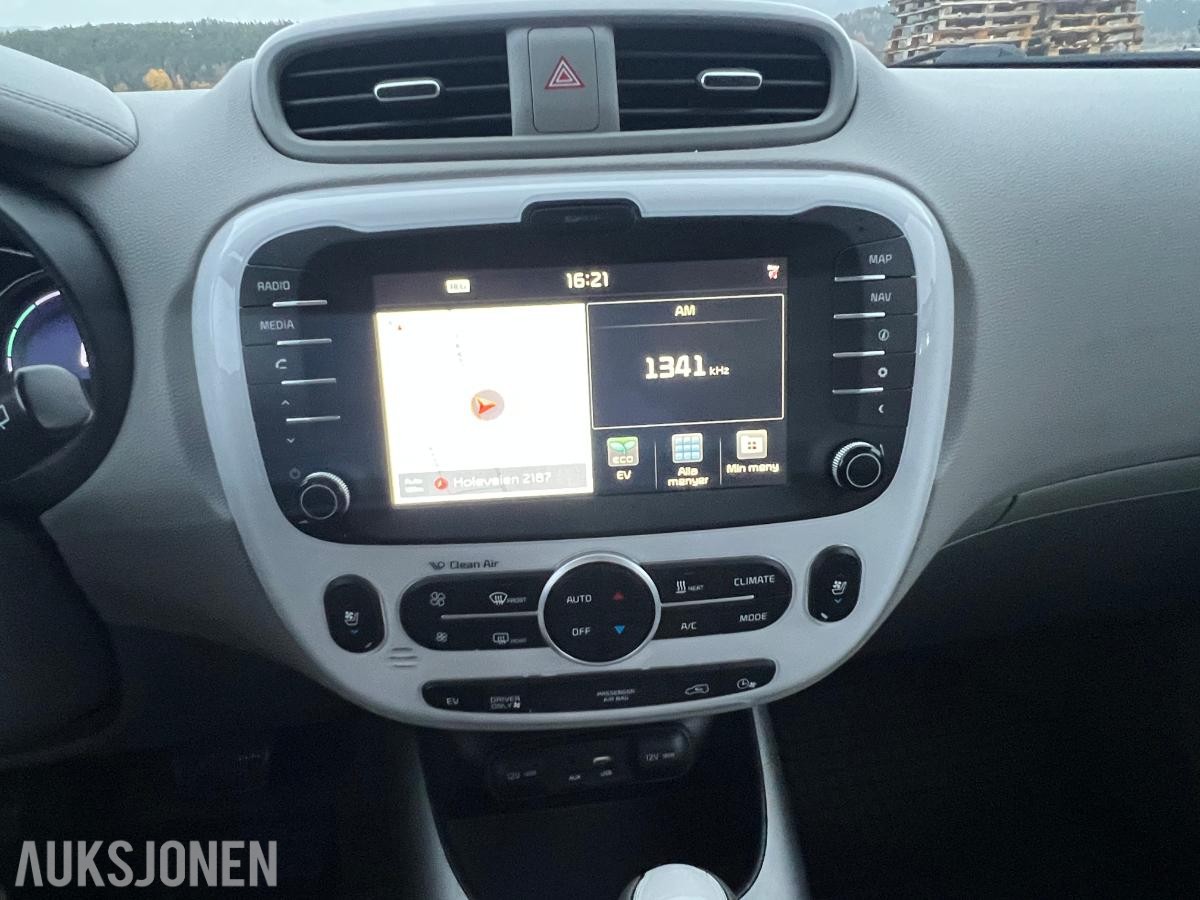 2017 KIA SOUL EV CRUISEKONTROLL NAVIGASJON S+V DEKK