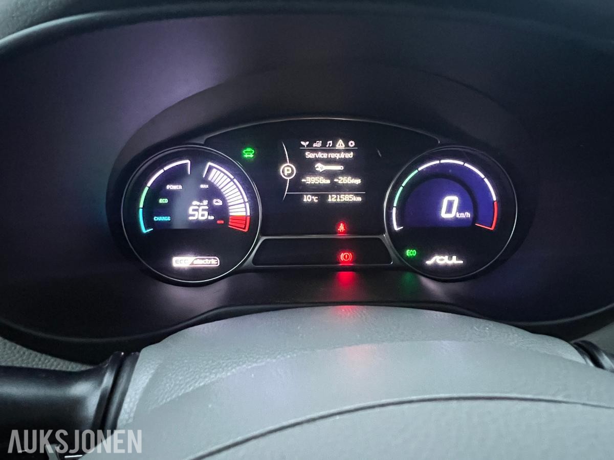 2017 KIA SOUL EV CRUISEKONTROLL NAVIGASJON S+V DEKK