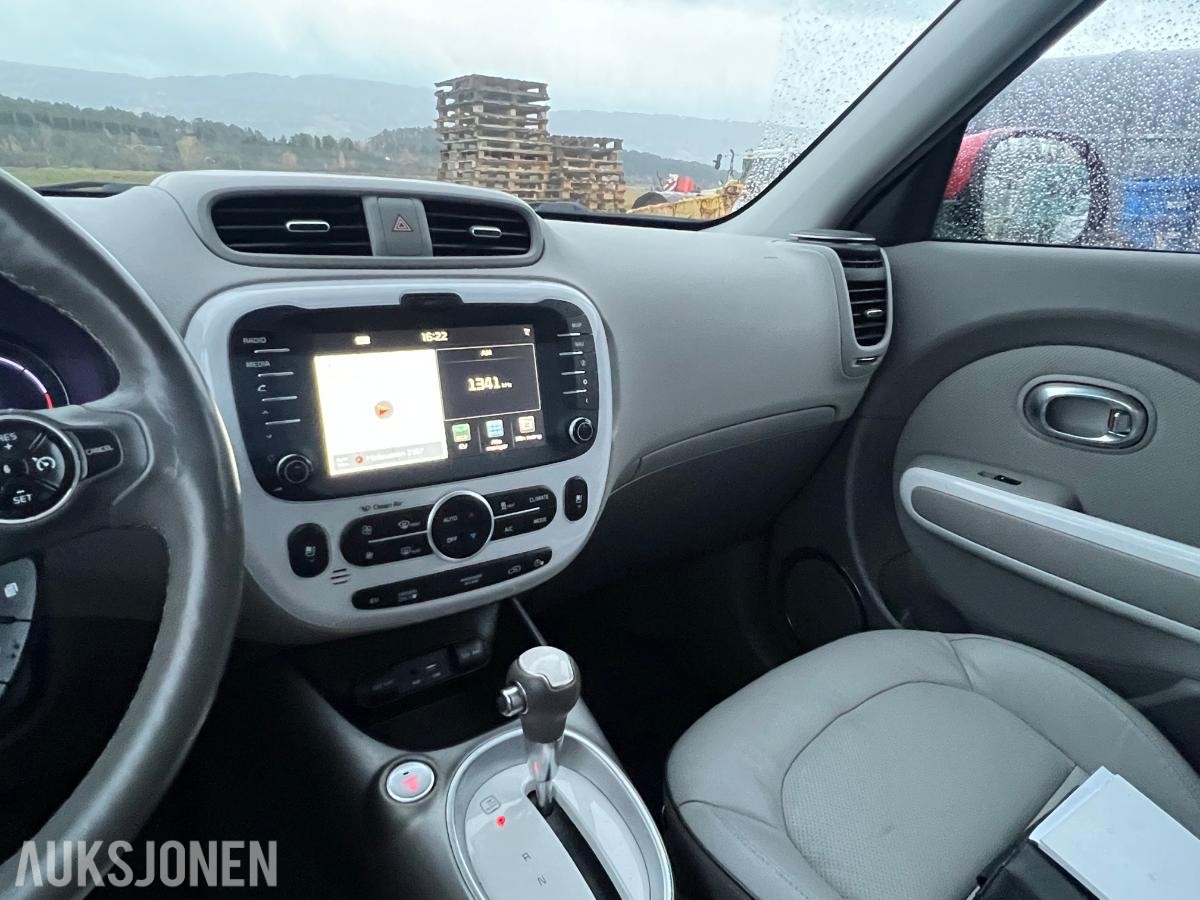 2017 KIA SOUL EV CRUISEKONTROLL NAVIGASJON S+V DEKK