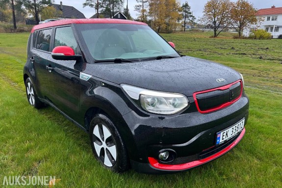 2017 KIA SOUL EV CRUISEKONTROLL NAVIGASJON S+V DEKK