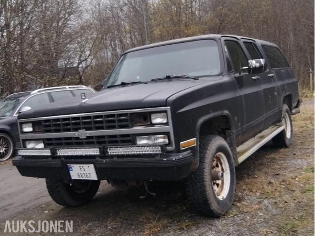1989 Chevrolet Suburban 6.2 Diesel 143hk 4X4 Automat *Ingen minstepris*