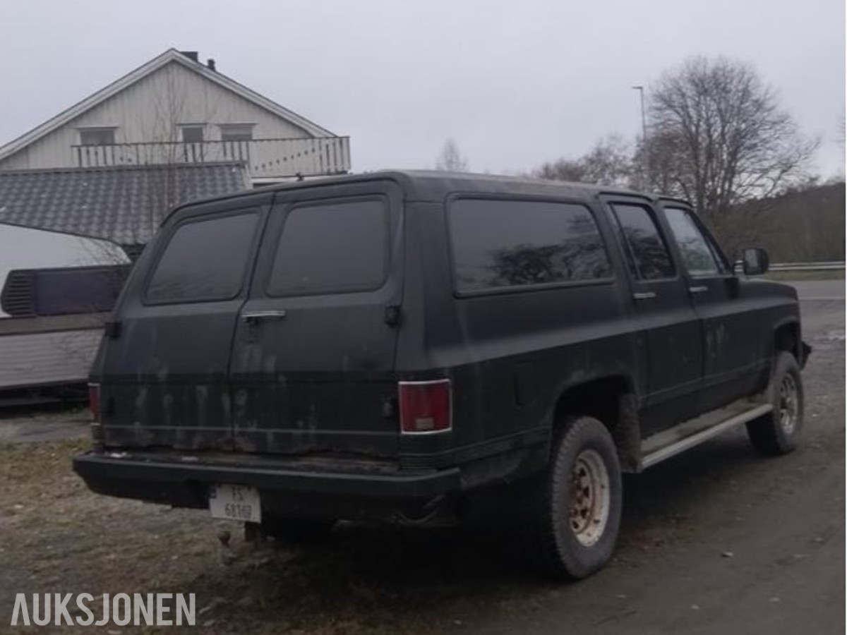 1989 Chevrolet Suburban 6.2 Diesel 143hk 4X4 Automat *Ingen minstepris*