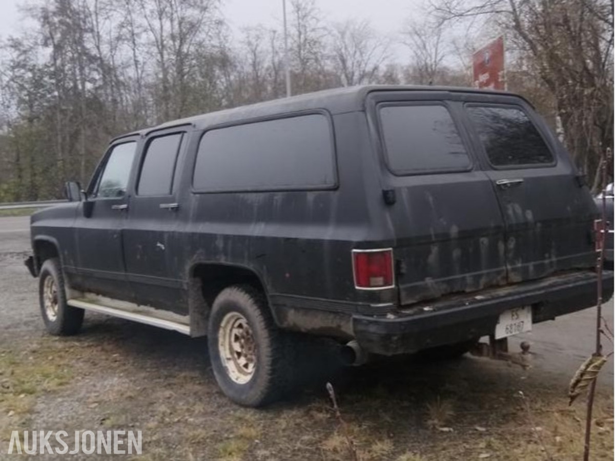1989 Chevrolet Suburban 6.2 Diesel 143hk 4X4 Automat *Ingen minstepris*