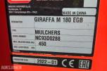 2022 Maschio Gaspardo Giraffa M 180 EGB beitepusser