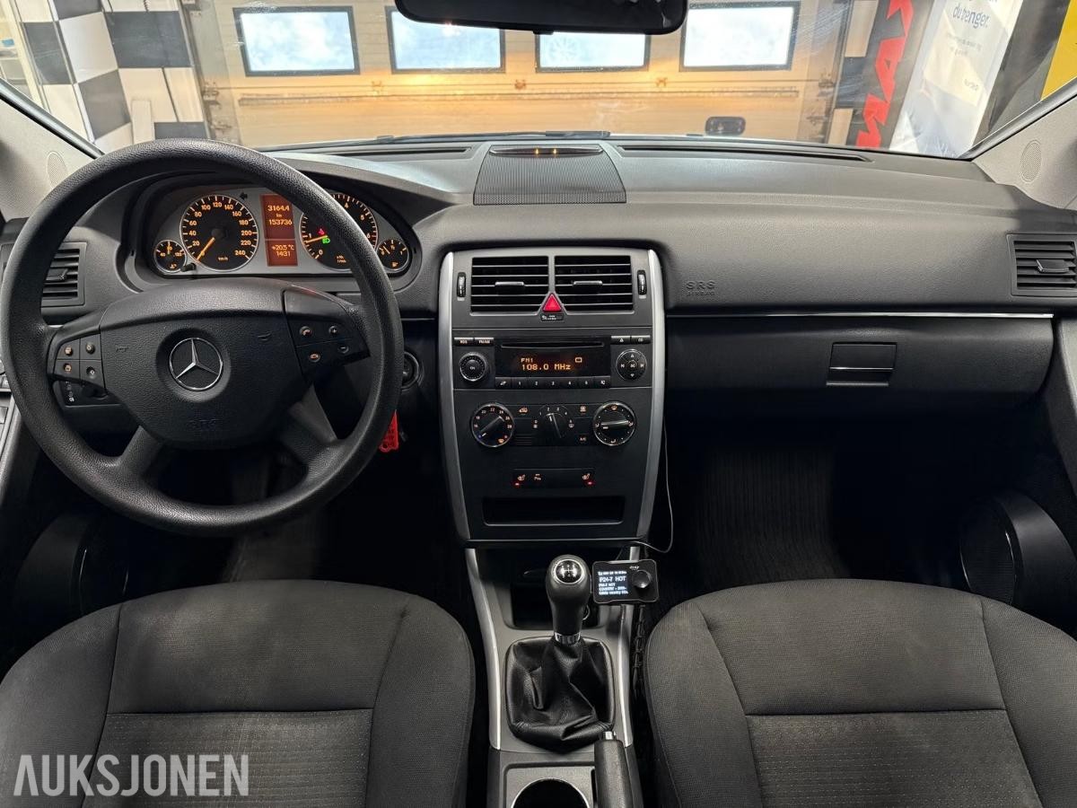 2007 Mercedes-Benz B-Klasse, 1,5*95HK*NORSK*1 EIER*LAV KM*PEN*KROK*NY SERVICE+EU OK*, 155000km