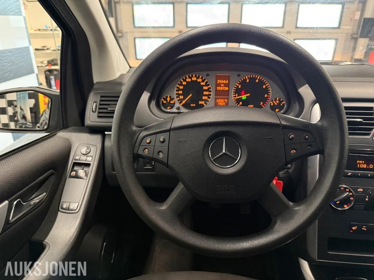 2007 Mercedes-Benz B-Klasse, 1,5*95HK*NORSK*1 EIER*LAV KM*PEN*KROK*NY SERVICE+EU OK*, 155000km