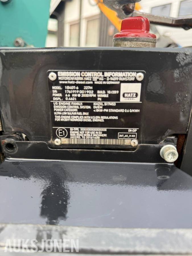 2021 AMMANN APR 5920 econ vibroplate - 509 kg