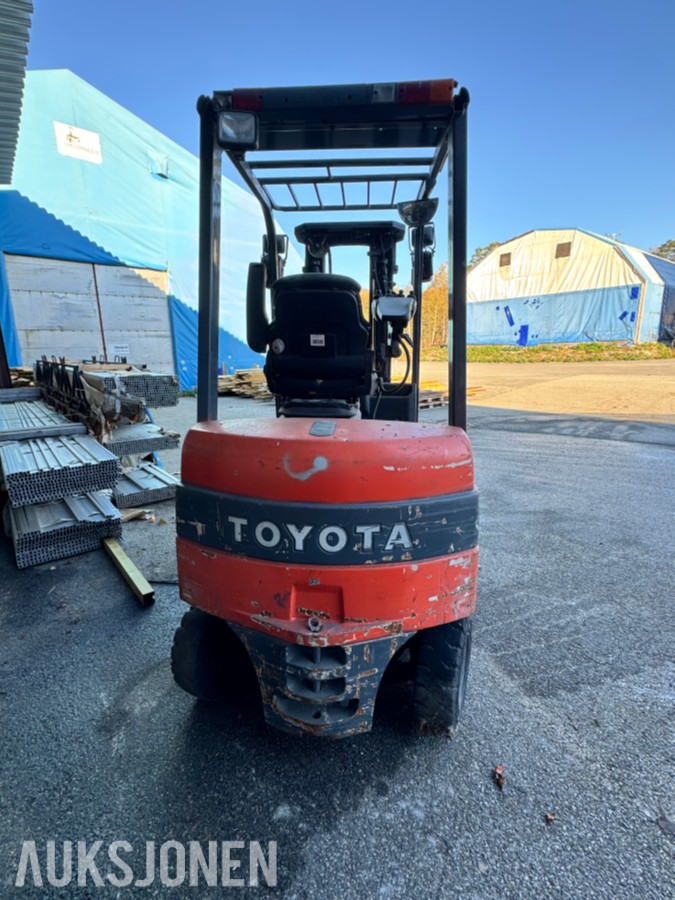 2007 Toyota 7FBMF25 elektrisk motvektstruck - delemaskin