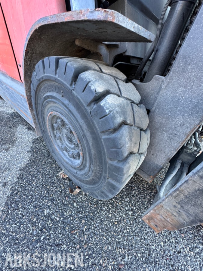 2007 Toyota 7FBMF25 elektrisk motvektstruck - delemaskin