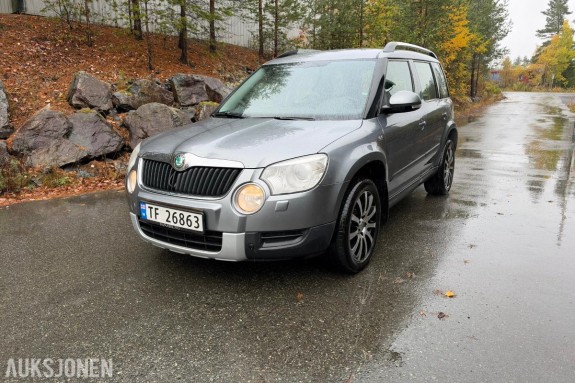 2012 Skoda Yeti 2.0 140hk 4X4 AUTOMAT HENGERFESTE NAVI EU OK 03.2028