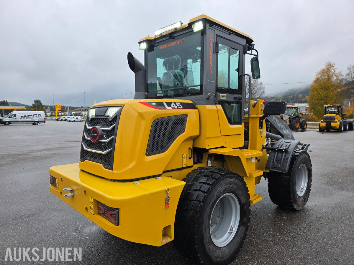2025 Powertrack L 45 hjullaster kun 58 timer