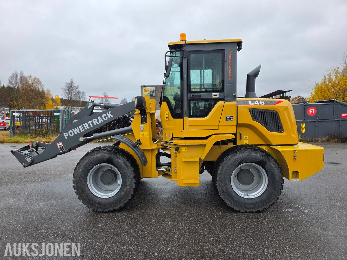 2025 Powertrack L 45 hjullaster kun 58 timer
