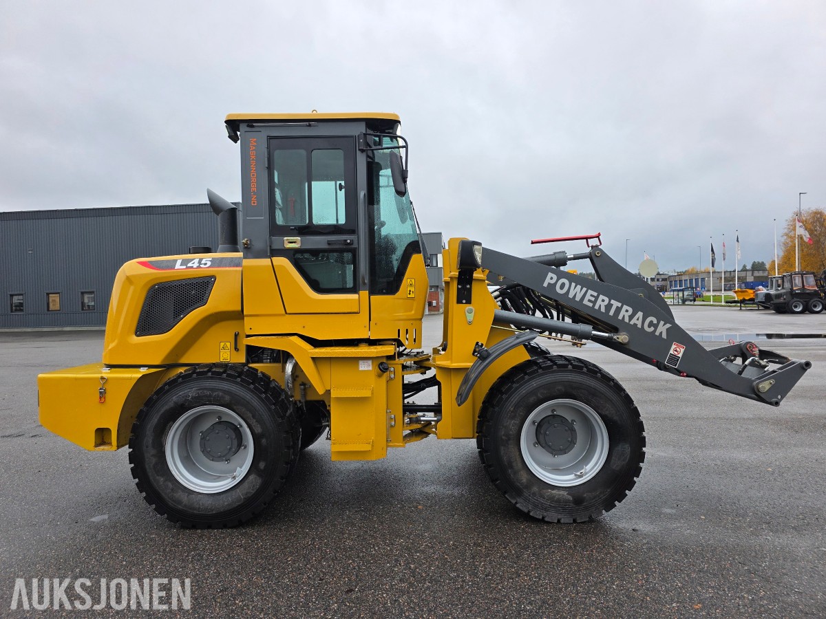 2025 Powertrack L 45 hjullaster kun 58 timer