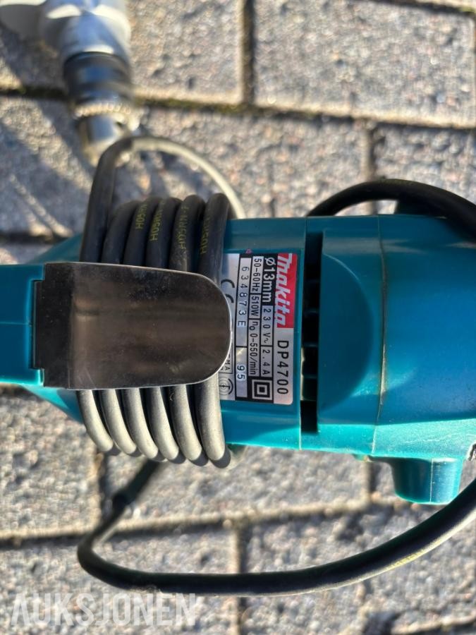 3 stk. elektriske bormaskiner/borehammere Bosch, Makita og Metabo