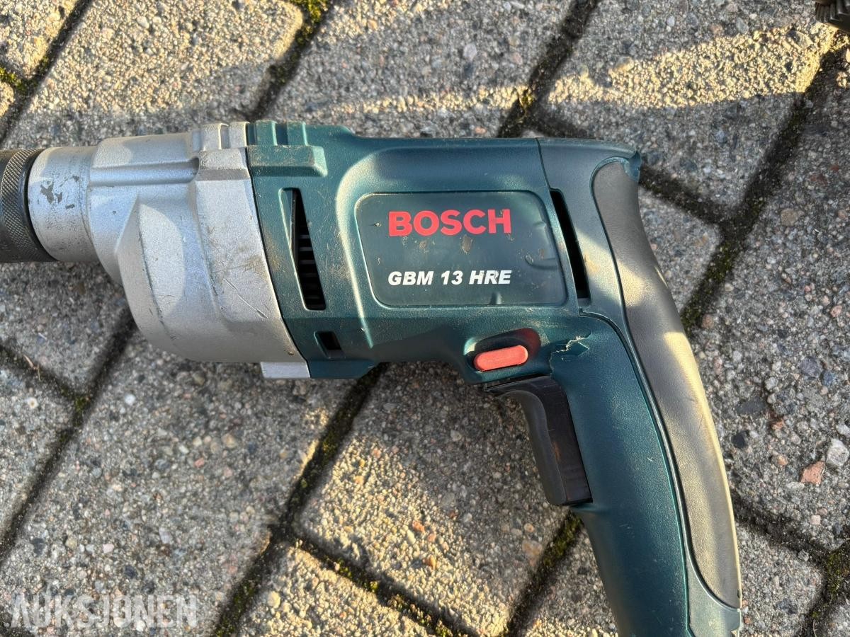 3 stk. elektriske bormaskiner/borehammere Bosch, Makita og Metabo