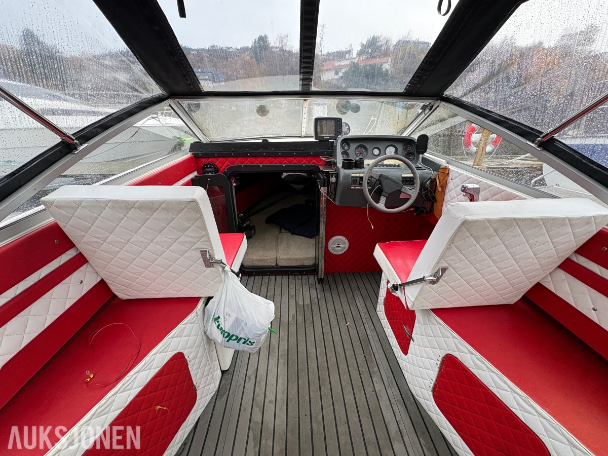 1990 Sunbird Barletta 208 daycruiser - 23 fot - 200 hk