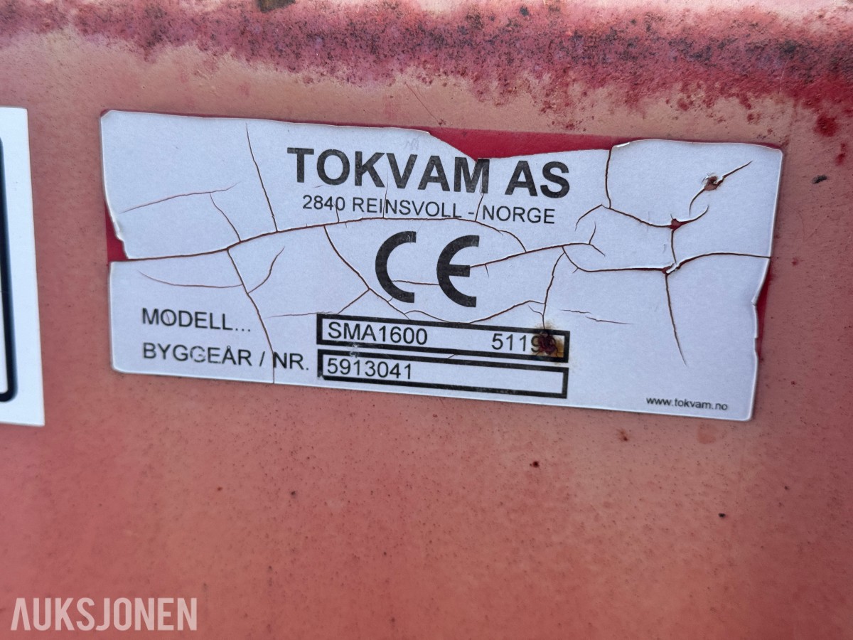 Tokvam SMA 1600 strøkasse