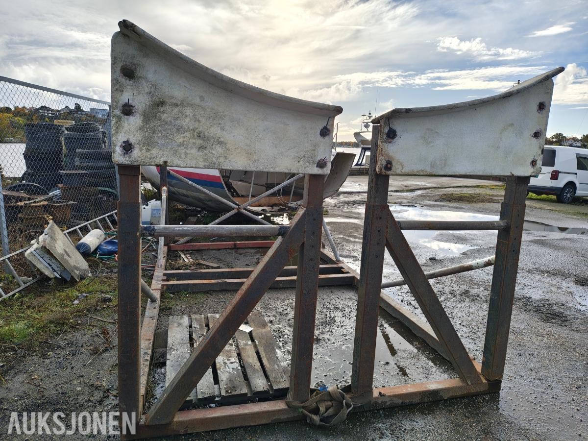 Seilbåt krybbe - vært brukt til 40 fot seilbåt