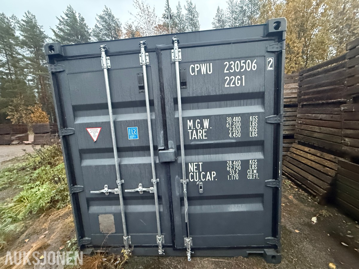 20 fots lagercontainer / shippingcontainer – 2021-modell