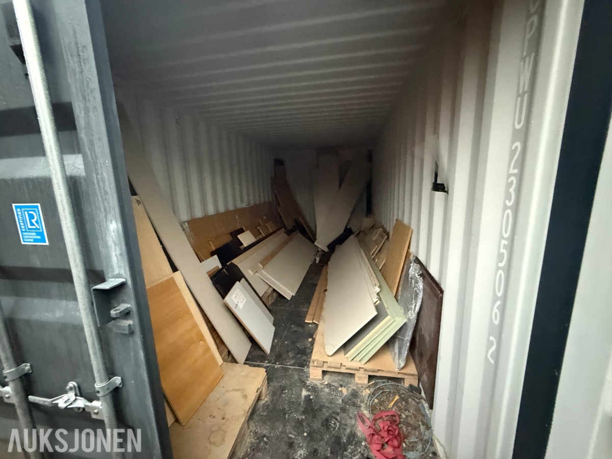 20 fots lagercontainer / shippingcontainer – 2021-modell
