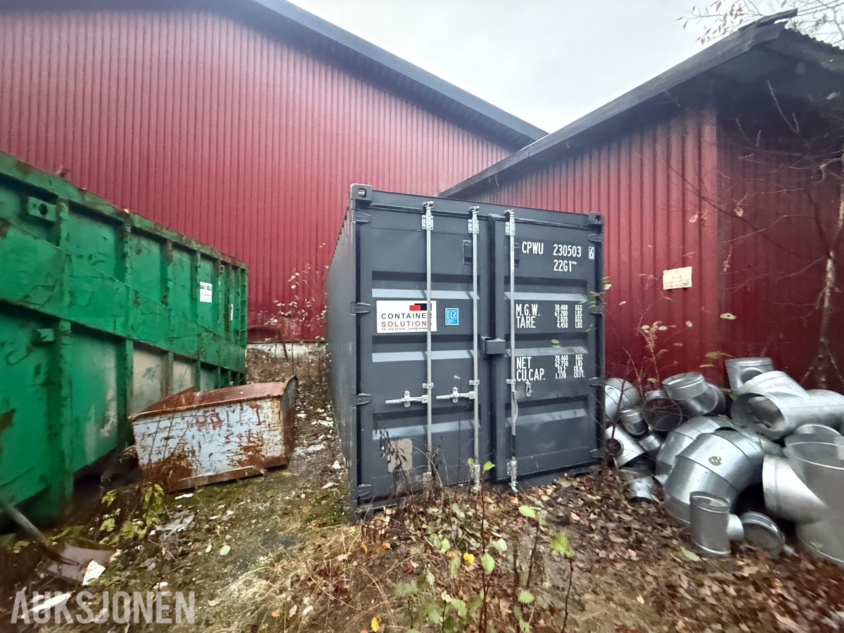 20 fots lagercontainer / shippingcontainer – 2021-modell