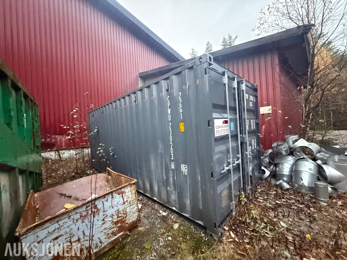 20 fots lagercontainer / shippingcontainer – 2021-modell