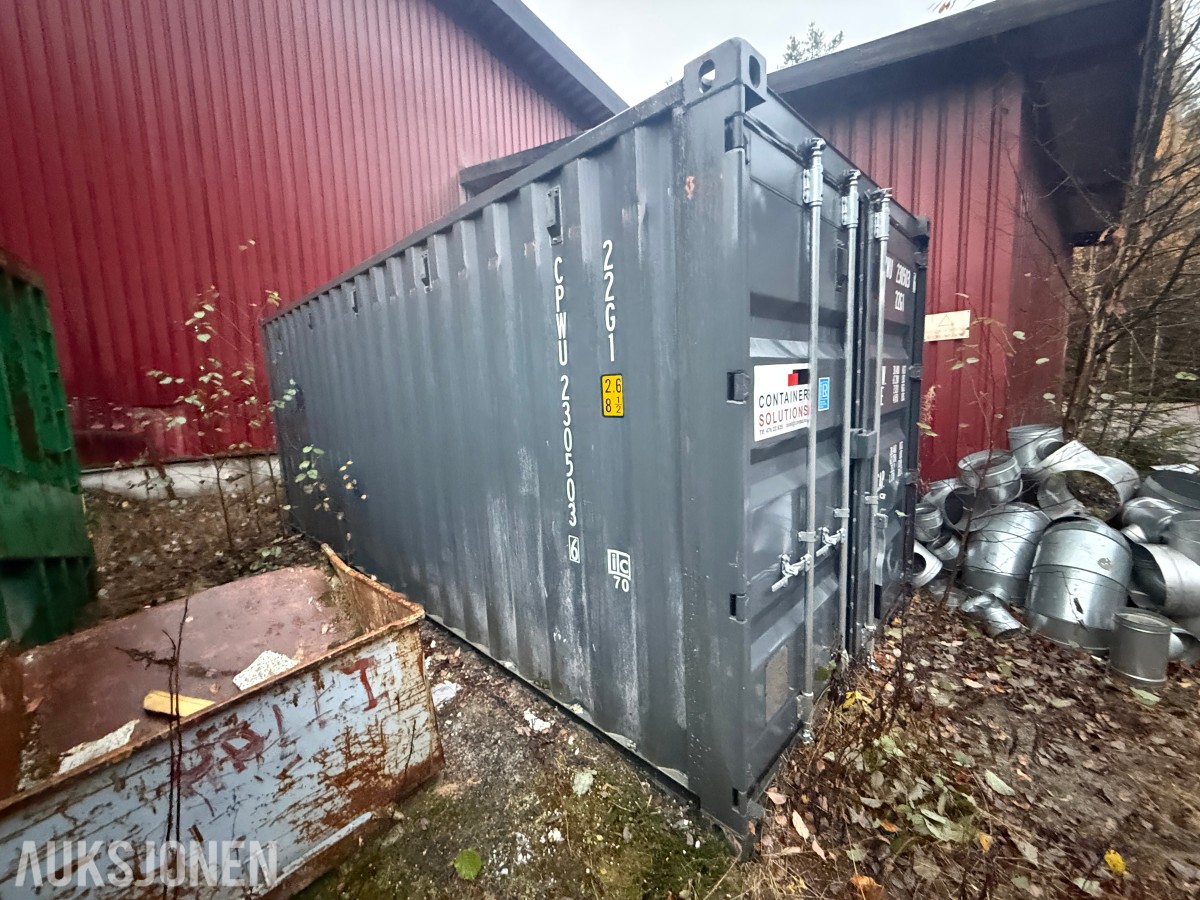 20 fots lagercontainer / shippingcontainer – 2021-modell