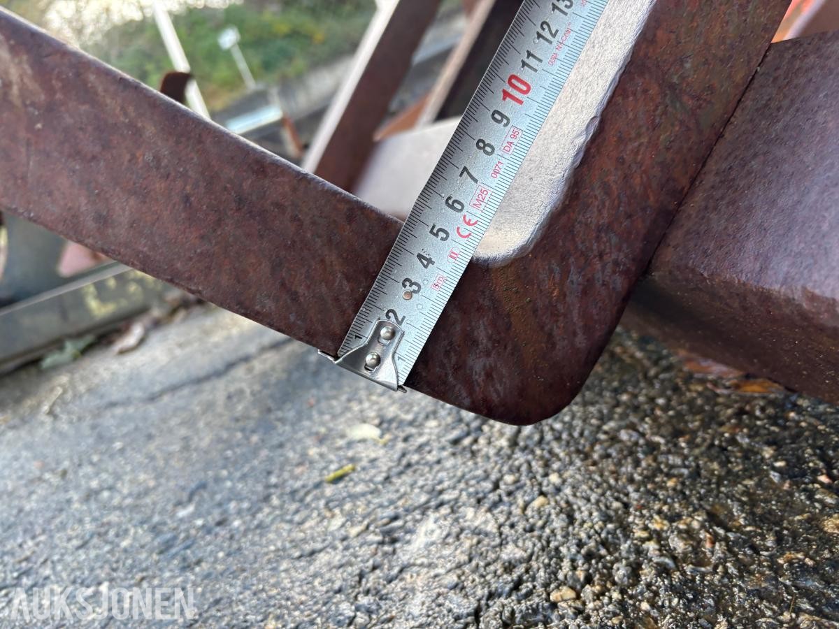 Manuelt Gaffelbord med S60-feste, 117 cm gafler
